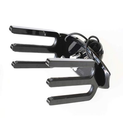 Krypt Towers Reborn Pro Wakeboard Tower Racks for Boat, 6061 Aluminum Tines, Wake Board, Kneeboard, Ski, Clamp Sizes 1 3/4, 1 7/8, 2, 2 1/4, 2 3/8, 2 1/2, Polished or Black (Wakeboard Black)