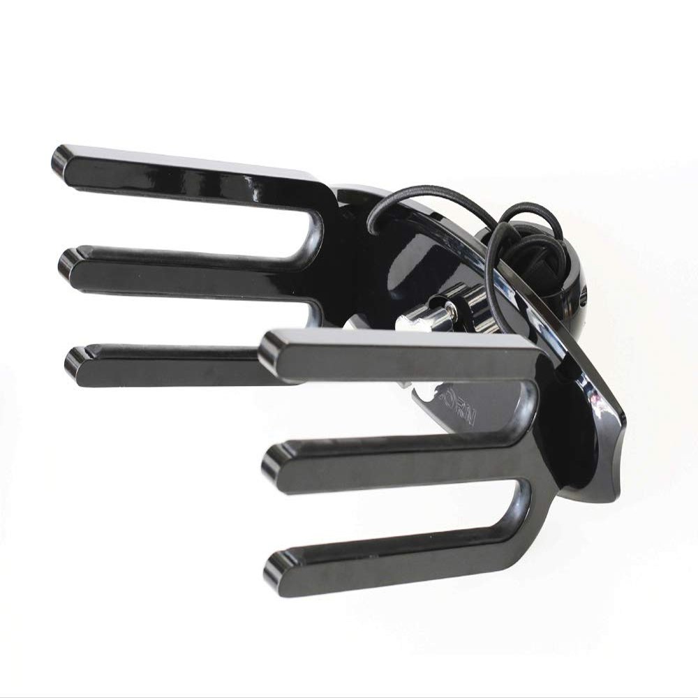 Krypt Towers Reborn Pro Wakeboard Tower Racks for Boat, 6061 Aluminum Tines, Wake Board, Kneeboard, Ski, Clamp Sizes 1 3/4, 1 7/8, 2, 2 1/4, 2 3/8, 2 1/2, Polished or Black (Wakeboard Black)