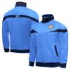 Icon Sports Officially Licensed Manchester City FC Track Jacket - Unisex Kids - MC39TJ Light Blue YL view 2