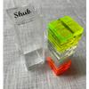 TIMELYBUYS SunnyLIFE Personalized Mini Lucite Jumbling Tower Limited Edition Neon view 4