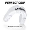 Legenda Sports Mouthguard for Kids (w/Case), Professional Mouthguard for Boxing, MMA, Karate, Football, BJJ, Martial Arts, Rugby, Lacrosse, Hockey (White/Pink) view 4