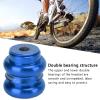 AUNMAS Bike Headset 34mm Threadless, Aluminum Alloy Sealed Bearings for Mountain Road Bicycles, Universal Compatibility with Straight Tube Fork view 3
