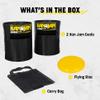 Kan Jam Original Disc Toss Game - Kan Jam Rookie, PRO and To-Go Disc Golf Sets with Illuminate LED Frisbee Versions view 2