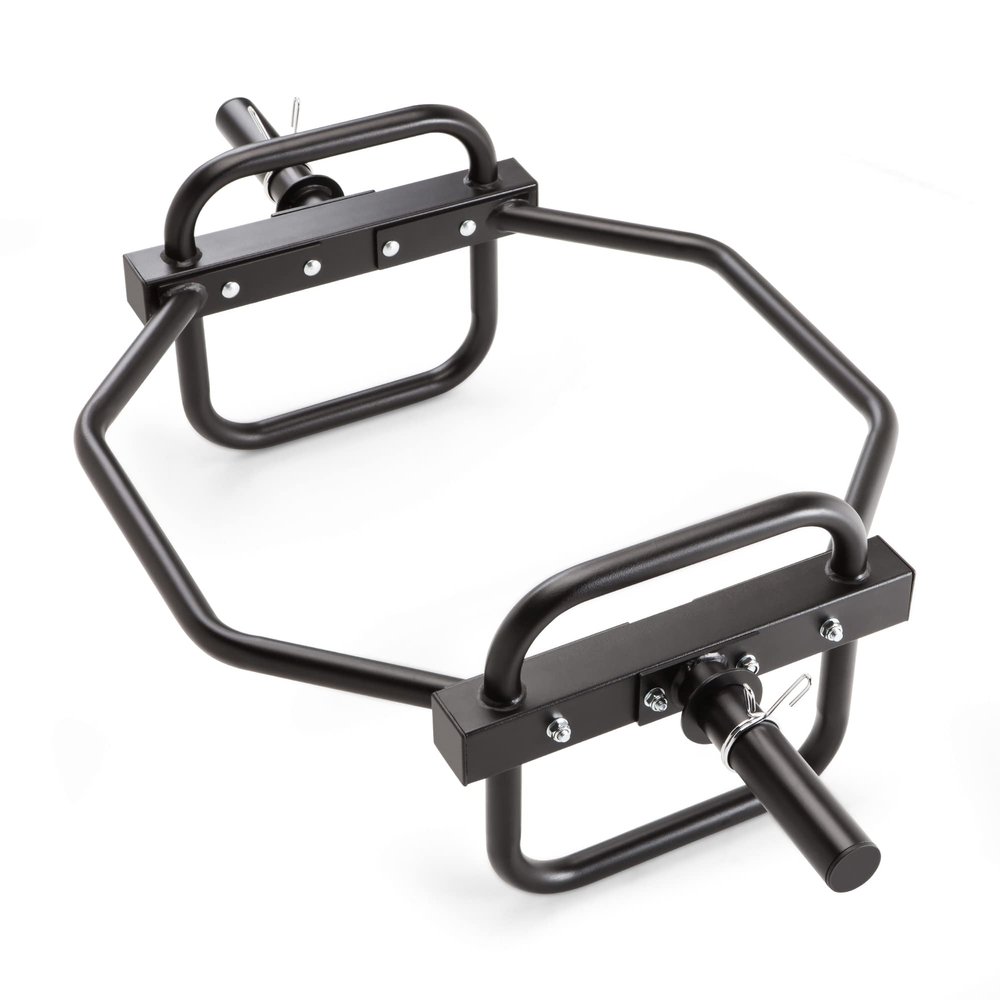 Marcy Olympic Hex Bar, Trap Bar for Squats, Deadlifts and Shrugs, Powder-Coated Finish HTB-6976