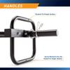 Marcy Olympic Hex Bar, Trap Bar for Squats, Deadlifts and Shrugs, Powder-Coated Finish HTB-6976 view 3