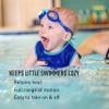 FINIS Cozy Thermal Swimsuit for Kids - One-Piece Swimwear - UPF 50 & Up Sun Protection - Warm SBR Foam - Blue - Small view 2