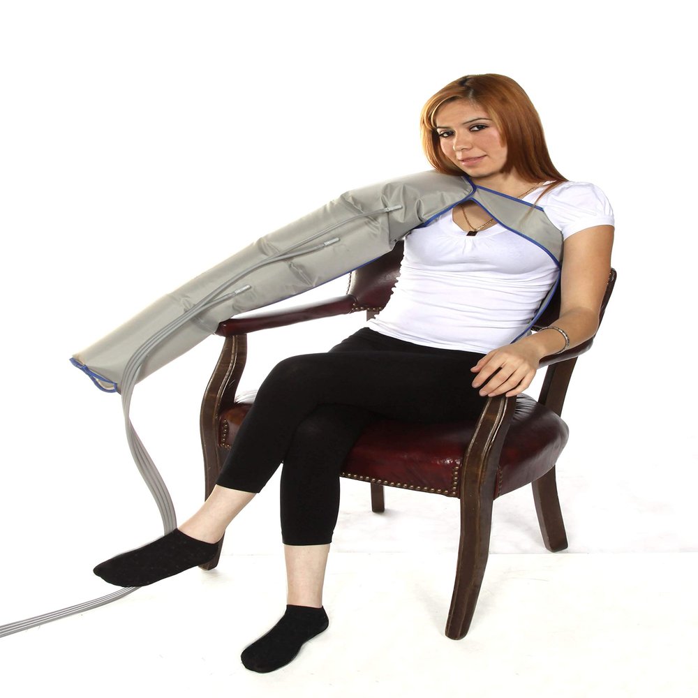 POWERPRESS Recovery Unit Calibrated Compression System Complete Set ARM Garment with Shoulder Strap