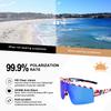 FMY Polarized Cycling Glasses Sports Sunglasses,UV400 Protection Eyewear Baseball Running Fishing for Men Women Youth view 3