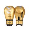 Wesing Kids 6oz Boxing Gloves and Head Gear Set Kickboxing Muay Thai Kids Sparring Punching Gloves (S, Gold) view 2