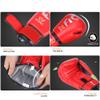 Wesing Kids 6oz Boxing Gloves and Head Gear Set Kickboxing Muay Thai Kids Sparring Punching Gloves (S, Gold) view 4