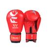 Wesing Kids 6oz Boxing Gloves and Head Gear Set Kickboxing Muay Thai Kids Sparring Punching Gloves (S, Red) view 2