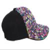 TOP HEADWEAR Pearl Rhinestone Bling Baseball Cap - Black/Multicolor view 4