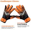 EFAH SPORTS Soccer Goalkeeper Gloves for Kids Boys Children Youth Football Goalie Gloves with Super Grip Protection Palms (Size 4 Suitable for 6 to 9 Years Old, Orange) view 3