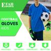 EFAH SPORTS Soccer Goalkeeper Gloves for Kids Boys Children Youth Football Goalie Gloves with Super Grip Protection Palms (Size 8 Suitable for Size M-L Adult, Green) view 4
