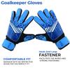 EFAH SPORTS Soccer Goalkeeper Gloves for Kids Boys Children Youth Football Goalie Gloves with Super Grip Protection Palms (Size 2 Suitable for 4 to 5 Year Old, Blue) view 3