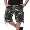 IDEALSANXUN Men's Casual Loose Fit Multi-Pockets Military Cargo Shorts (Camo Light Army, 44) view 2