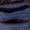 Canvas Waist Pack Drop Leg Bag for Men Tactical Hiking Travel Outdoor Climbing Motorcycle Bike Rider Cycling Fanny Pouch (Blue) view 3