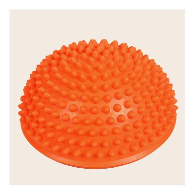 HUAHUA Stepping Stones Kids Physical Balance Training Stepping Stone, Semicircular Tactile Massage Ball, Children Exercise Hand and Foot Coordination (Color : Orange, Size : 1pcs)