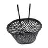 BESPORTBLE Front Handlebar Bike Basket Practical Hollow Design with Hooks Easy to Install Small for Cycling Suitable for Bikes for Gifts