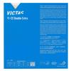 VICTAS Table Tennis Rubber V>22 Double Extra Soft Back Black (0020) 2.0 200070 view 2