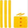 VS VISTASPORTS Cricket Stump Set | Cricket Wicket | 03 Plastic Stumps 02 Bails 01 Base | V-wicket-0039 view 1
