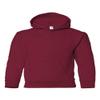 Gildan Youth Hooded Sweatshirt, Style G18500B Cardinal view 2