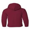 Gildan Youth Hooded Sweatshirt, Style G18500B Cardinal view 3