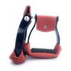AJ Tack Black Aluminum Barrel Racing Stirrups view 1