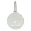 12mm Dainty Sterling Silver St Jude Medal Necklace 1/2 inch Round Nickel Free Italy 24 inch Chain BX_15 view 3