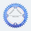 DJC Bike Chainring 104mm BCD Round/Oval MTB 104BCD 7/8/9/10/11/12 Speed Narrow Wide Tooth Aluminum 7075 Super Lightweight 30T 32T 34T 36T 38T 40 42 DH XC Trail Fat Bike ebike (1# Round Black, 48T) view 2