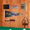 Baltimore Ravens Nation USA Americana Stars and Stripes Pennant Banner Flag view 2