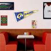 Los Angeles Rams Nation USA Americana Stars and Stripes Pennant Banner Flag view 3