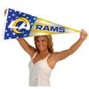 Los Angeles Rams Nation USA Americana Stars and Stripes Pennant Banner Flag view 4
