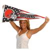 Cleveland Browns Nation USA Americana Stars and Stripes Pennant Banner Flag view 4