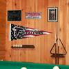 Atlanta Falcons Nation USA Americana Stars and Stripes Pennant Banner Flag view 2
