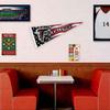Atlanta Falcons Nation USA Americana Stars and Stripes Pennant Banner Flag view 3