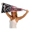 Atlanta Falcons Nation USA Americana Stars and Stripes Pennant Banner Flag view 4