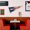 Denver Broncos Nation USA Americana Stars and Stripes Pennant Banner Flag view 3