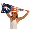 Denver Broncos Nation USA Americana Stars and Stripes Pennant Banner Flag view 4
