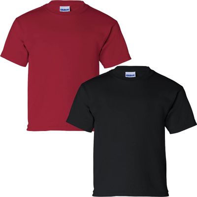 Gildan Youth Ultra Cotton T-Shirt, Style G2000B, 2-Pack