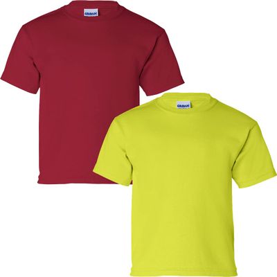 Gildan Youth Ultra Cotton T-Shirt, Style G2000B, 2-Pack