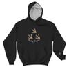 Mens Turkey Hunting Hoodie - Three Turkey Tracks Light Steel M view 3
