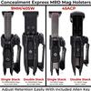 Rounded Magazine Holster Fits: 380 ACP Single Stack - IWB or OWB, Mag Holder, Spare Mag Carrier, American Made, Carbon Fiber Black Kydex, Concealment Express view 4