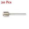 ND 20PCS Sport Inflating Needle Pin Nozzle Football Basketball Soccer Ball Air Pump view 3
