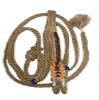 Bull Rope 9/7 Right Hand Half Leather Bull Riding Equipment Quality Bull Rope Bull Riders Supply Rodeo Riding Rope view 1