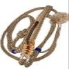 Bull Rope 9/7 Right Hand Half Leather Bull Riding Equipment Quality Bull Rope Bull Riders Supply Rodeo Riding Rope view 2