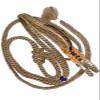 Bull Rope 9/7 Right Hand Half Leather Bull Riding Equipment Quality Bull Rope Bull Riders Supply Rodeo Riding Rope view 3