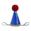 First Birthday Outfit Baby Boy Smash Cake One Year Old Party Newborn Toddler Bow Tie Cotton Short Sleeve Romper Shorts Pants Y-back Suspenders 3PCS Clothes Set Photo Shoot Royal Blue+Hat 6-12 Months view 4