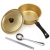 AHIER Korean Ramen Cooking Pot, Korean Ramen Noodle Pot with Lid, Spoon view 1