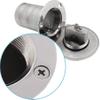 SHENGHUISS Boat Deck Gas Fill/Filler 1-1/2 Inch(38mm) with Keyless B Cap 316 Stainless Steel Boat Deck Hardware for Boat, Yacht, Caravan view 3
